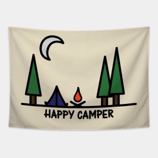 Happy camper Tapestry