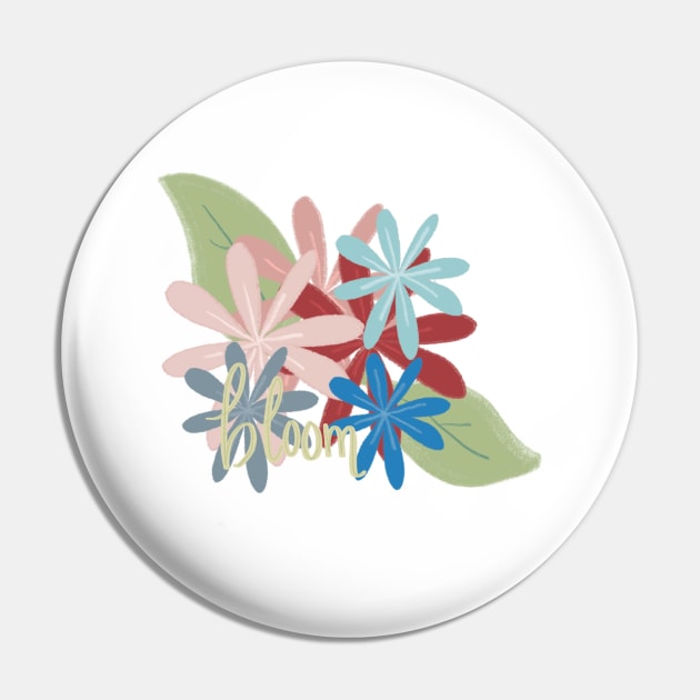 Bloom Pin by Origami Sticker Co.