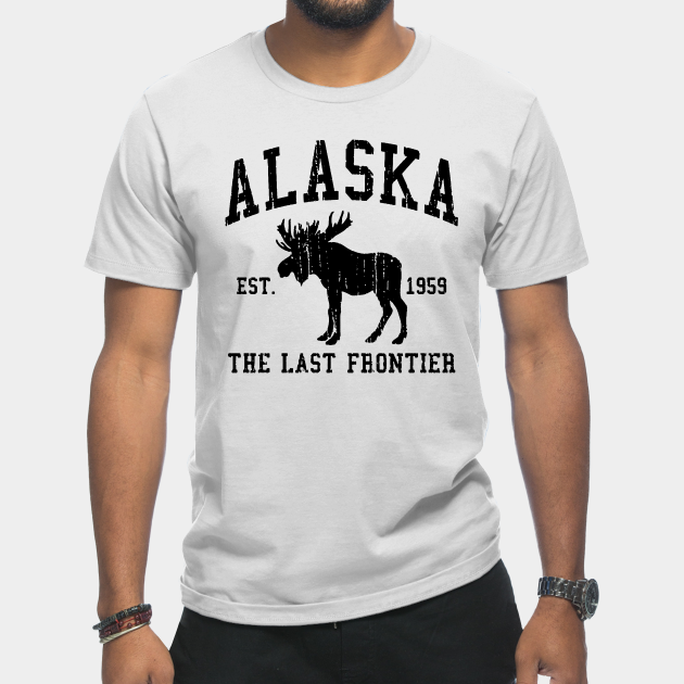 Discover Alaska The Last Frontier - Alaska - T-Shirt