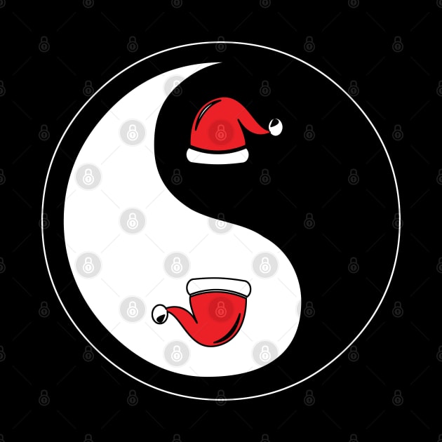 Christmas Yin-Yang by art-by-shadab