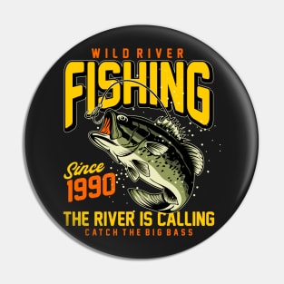 Fishing Wildriver Pin