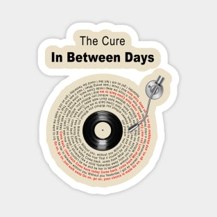 IN BETWEEN DAYS LYRICS ILLUSTRATIONS Magnet