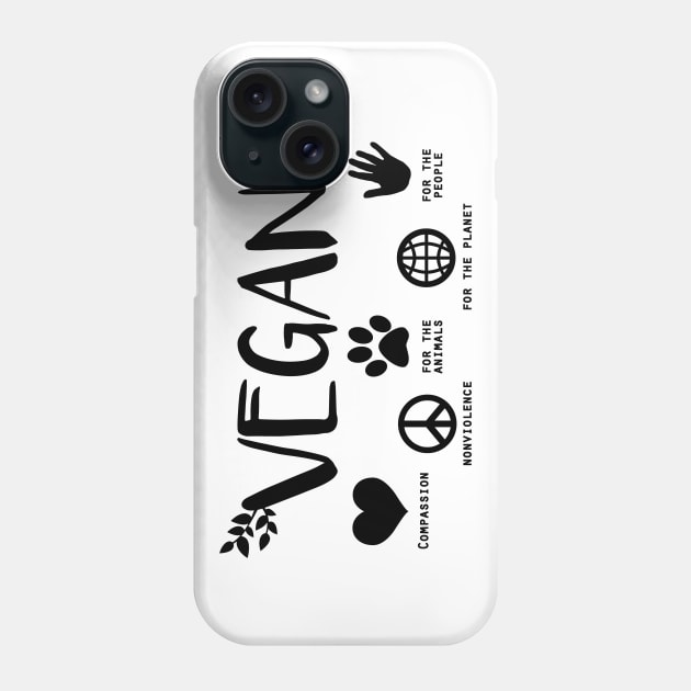 Vegan Phone Case by TTLOVE