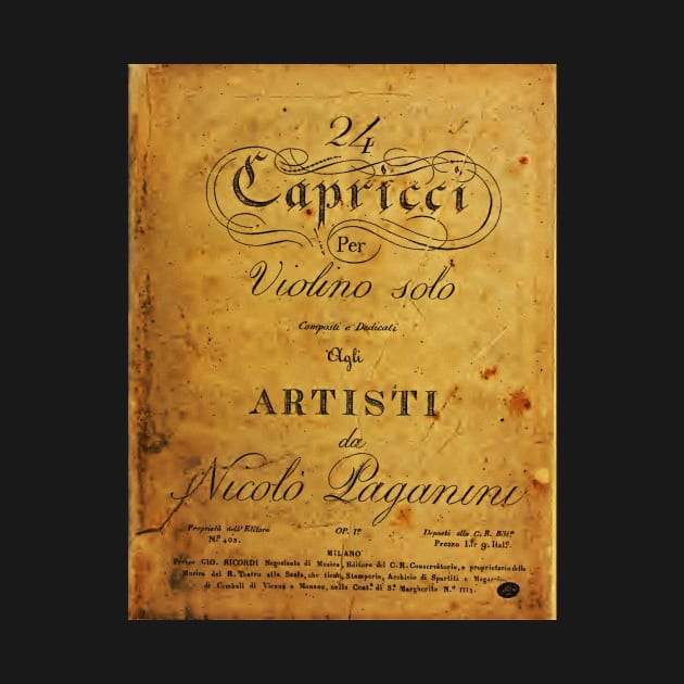 Nicolo Paganini's 24 Capricci by iceagethaws