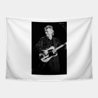 Dave Edmunds BW Photograph Tapestry