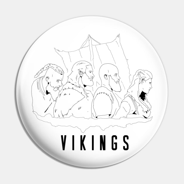 Vikings sticker Pin by Monicdeng