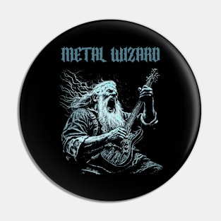 Metal Wizard Pin