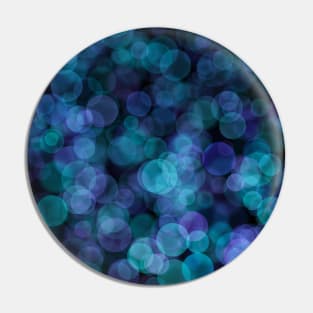 Blue Bubbles Pin