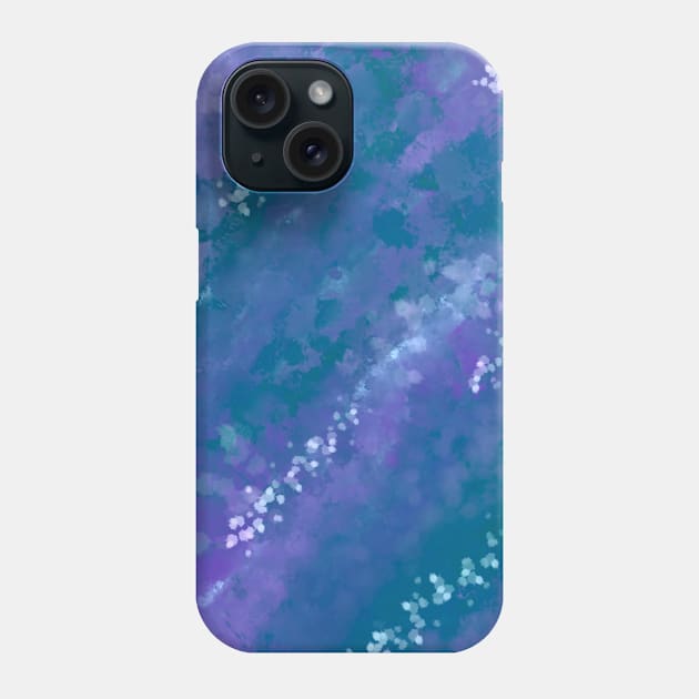 Abstract purplish painting Phone Case by Drawingbreaks