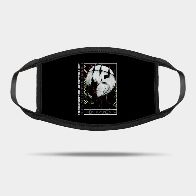Kaneki Ken Quote Tokyo Ghoul Mask Teepublic Kaneki Ken Quote Tokyo Ghoul Mask Teepublic