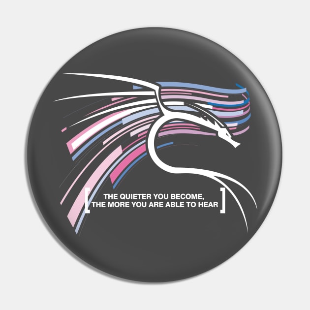 Kali Linux retro Colorful Pin by rumsport