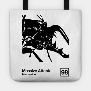 Mezzanine / Minimalist Style Graphic Artwork Design Tote