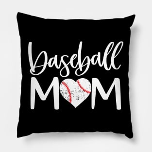 Baseball Mom T-shirt Mother's Day Gift Pillow