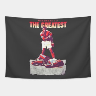 Muhammad Ali Classic Artwork IV Tapestry