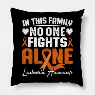 In This Family No One Fights Alone Pillow