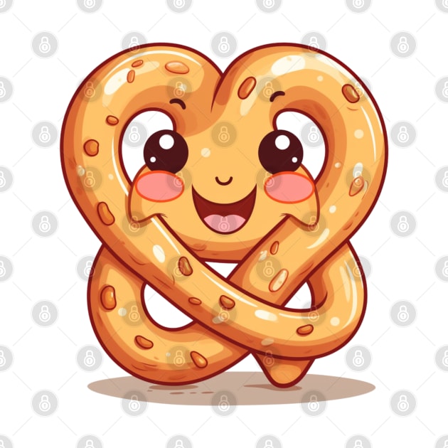 Cute Pretzel by Prism Chalk House