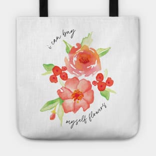 Miley Cyrus I Can Buy Myself Flowers Lyrics Tote