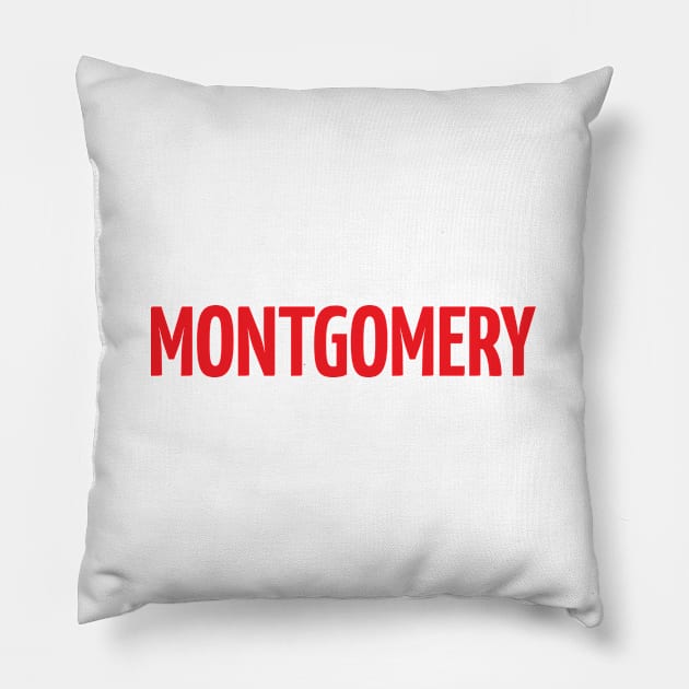 Montgomery Pillow by ProjectX23Red