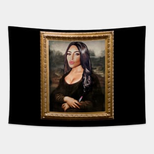 Mona Lisa / Kim Kardashian Tapestry