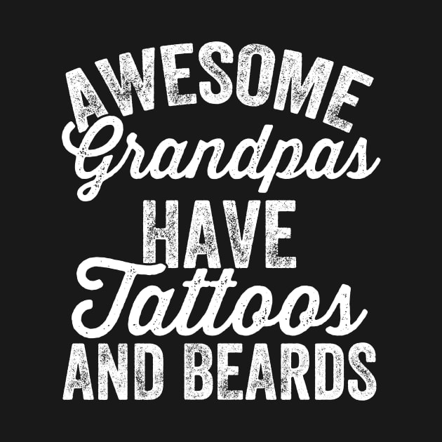 Awesome grandpas have tattoos and beards by captainmood