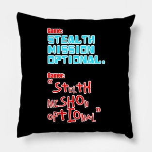 Stealth Mission Optional Pillow