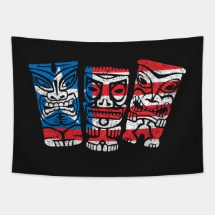 Tiki Flag Tapestry