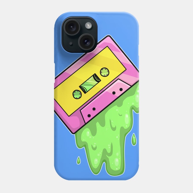 Slime Cassette Phone Case by Khelekmir