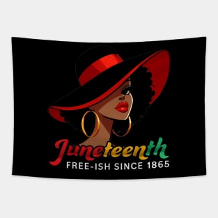 Juneteenth - FREE-ISH SINCE 1865-Celebrating  Freedom Day 1865 Tapestry