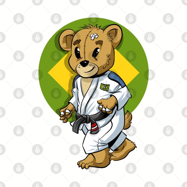 BJJ Kids Mascot by Black Tee Inc