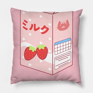 Japanese Strawberry Milk Pillow