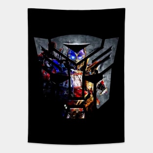 optimus prime logo cool Tapestry