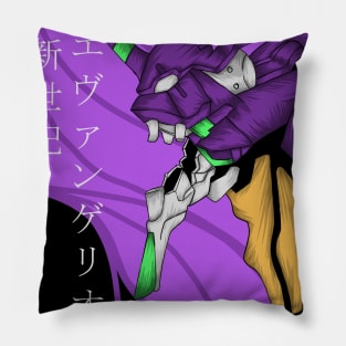 eva unit 01 Pillow