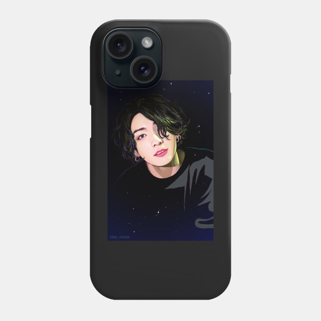 Galaxy Eyes Phone Case by Elsa-draws