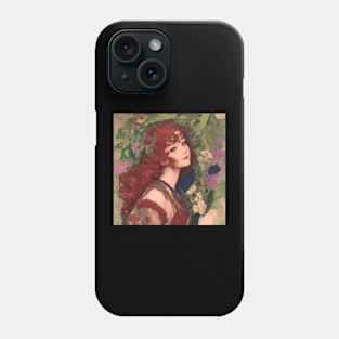 beautiful face girl Phone Case