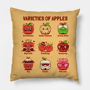 Varieties of apples - Funny apple types - Red Pillow