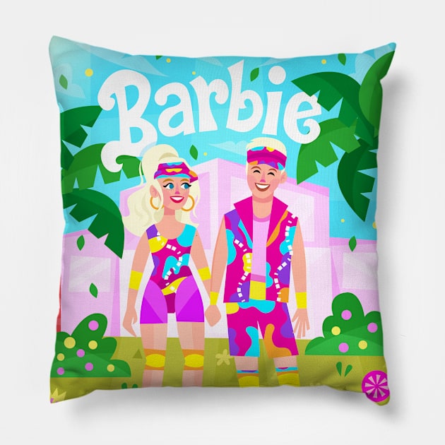 Pink Dreams Pillow by risarodil