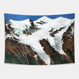 Icy mountains Tapestry