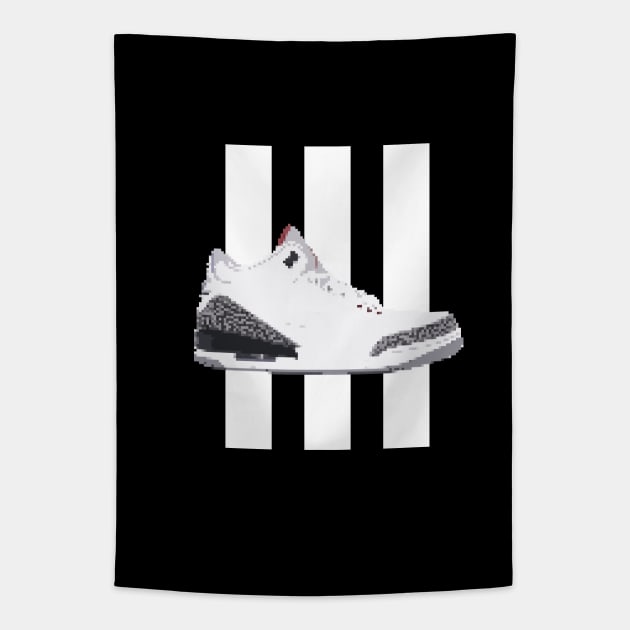 AJ 3 Tapestry by Buff Geeks Art