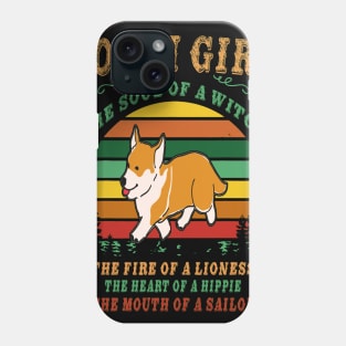 Corgi Girl - Witch - Lioness - Hippie - Sailor (110) Phone Case