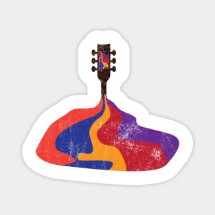 Guitar Half Full of Wine Magnet