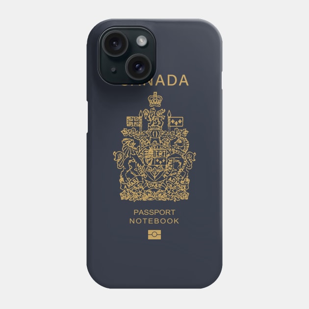 Passport canada Phone Case by Liking