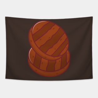 Meat Patty Tapestry