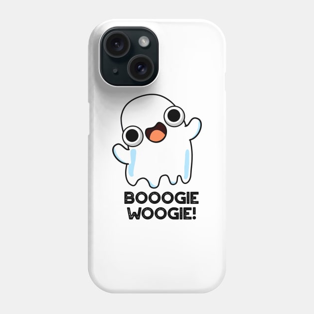 Booogie Woogie Funny Music Ghost Pun Phone Case by punnybone