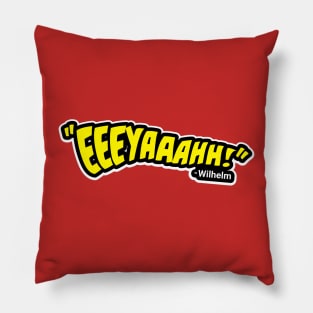 Wilhelm Scream Pillow