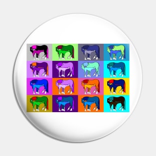 Mare and Foal 4 x 4 Pin