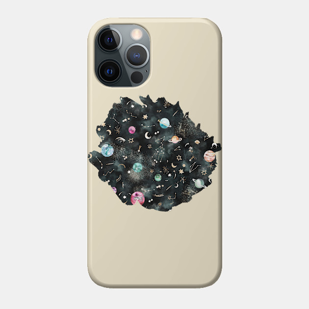 Galaxy Space Planets Constellations - Galaxy - Phone Case