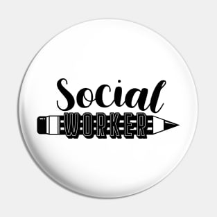School Social Worker Pin