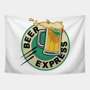 Beer Express Description Tapestry