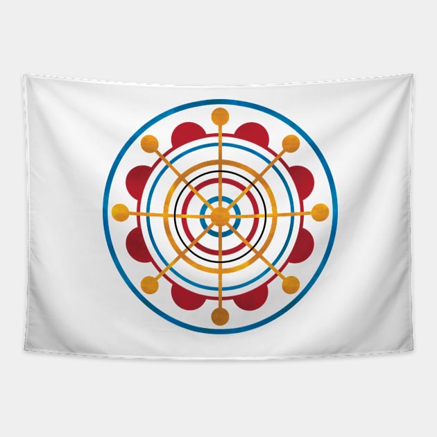 Chiva's circle Tapestry by Raphoto1