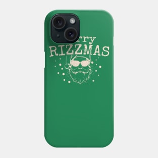 Merry Rizzmas offensive christmas Phone Case